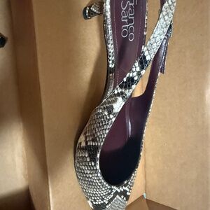 Carel | Shoes | Carel Slingback Shoe With Wide Heel Nwt